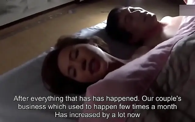 Creampie floods her tight Asian slit after wild mechanic ride