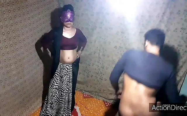 Desi step mom seduces step son in steamy family affair