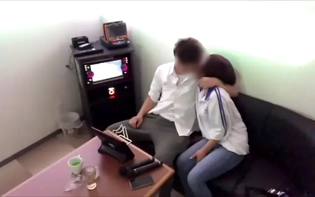 Late Night Karaoke Session Ignites Passion for Exhibitionist Couple