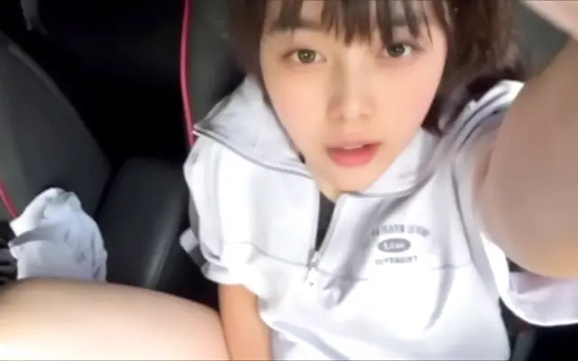 POV Japanese College Girl Uses Big Dildo on Dad's Chair Post Bath
