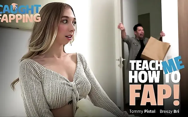 Her Homework Session Turns Into a Wild Teen Fap Demo with Tommy and Breezy Bri
