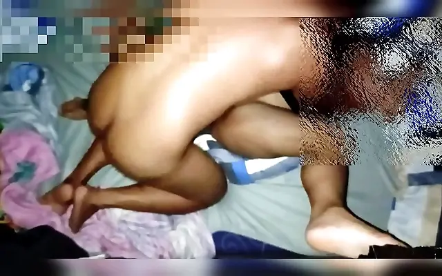 Night Guard's Wife Sinks Into Passionate Asian Bedtime Pleasure
