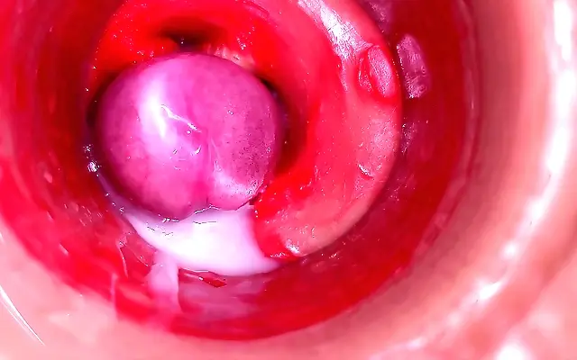POV Close-Up Cervix Creampie Big Cock Cumload Breeding Sensation 4K
