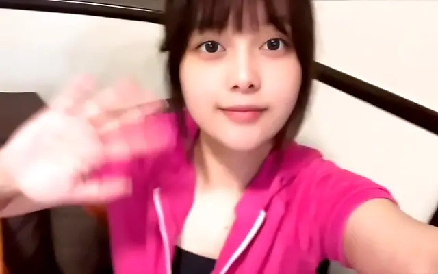 Asian College Girl Whispers While Touching Herself Sensually