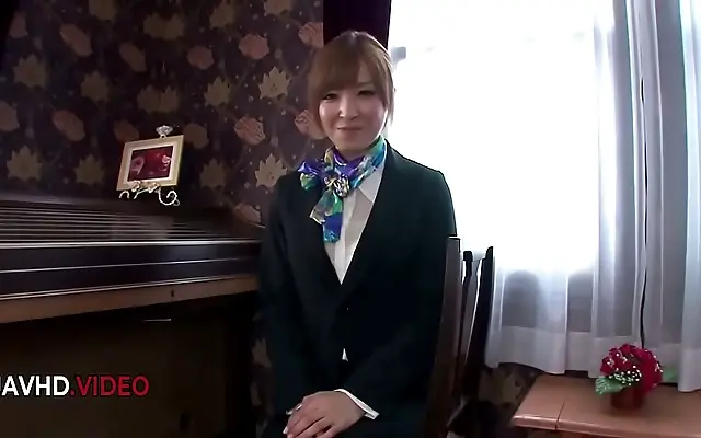 POV Action Heats Up with Hikaru Shiina&rsquo;s Seductive Blowjob in Steamy Asian Threesome
